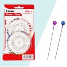 ALFINETE CABEÇA PLASTICA 2 CJ 40 UN. TOP IMPORTADORA