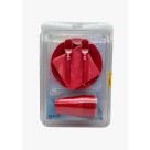 KIT FESTA DESCARTAVEL REDONDO VERMELHO C/40PCS UN. FORFEST