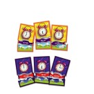Jogo de tabuleiro Aprenda As Horas Brincando com 144 Figuras