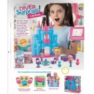 Castelo Diver Surprise Catelo Magico Gigante com 3 Surpresas