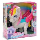 Brinquedo Diver Surprise Unicornio 100% Vinil Grande 25cm
