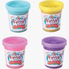 Massinhas De Modelar Diver Massa Glitter Kit 4 unidades