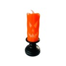 ENFEITE DE HALLOWEEN COM LUZ 13X5,5CM UN. BST COMERCIAL