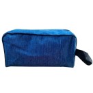 ESTOJO NECESSAIRE 25X12X10CM JEANS UN. BST COMERCIAL