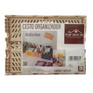 CESTO ORGANIZADOR 40,8X30X14,3CM UN. TOP RIO