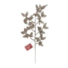 Planta Permanente Natal 44cm Decorativa com Folhagem Realista para Decoração de Casa, Escritório e Eventos Natalinos