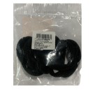 ELASTICO DE CABELO RABICO ELASTICO PRETO C/8PCS UN. RABICO DL