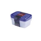 POTE RETANGULAR TRANSPARENTE 300ML KIT C/3PCS UN. ARIPLAS