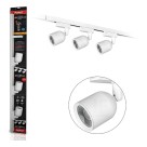 KIT TRILHO 3 SPOTS LED ELEGANCE BRANCO 3000K 251090571 UN. AVANT