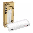 LUMINARIA LED EMERGENCIA BARRA BRANCA 100 LUMENS 1W LUZ BRANCA BIVOLT UN.