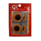 REMENDO P/ PNEU C/4PCS UN.