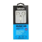FONE DE OUVIDO COM MICROFONE INTRA AURICULAR H35 TIPO C BRANCO UN.
