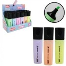 MARCA TEXTO DISPLAY C/24PCS TREND CORES PASTEIS UN.