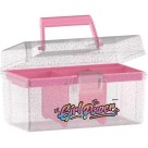 FRASQUEIRA CRISTAL C/DIVISORIAS MOVEIS 1,5L ROSA UN.