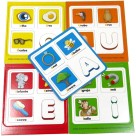Jogo Pedagógico Vogais Pais & Filhos 20 Peças Educativo
