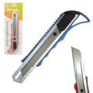 ESTILETE DE METAL COM CABO PLASTICO 15CM UN.