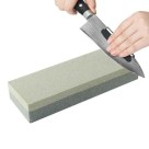 PEDRA DE AFIAR FACA DUPLA FACE RETANGULAR 20X5X2,6
