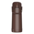 GARRAFA TERMICA 1L MAGIC PUMP MARROM CAFE DA TARDE UN