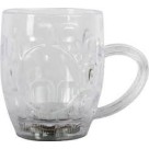 CANECA DE VIDRO GAWHARA 555ML CONJ C/2PCS UN.