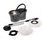MOP DE PLASTICO 9 LITROS C/CENTRIFUGA INOX E 2 REFIS UN. INGA