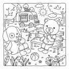 LIVRO PARA COLORIR CUTE HOME UN.