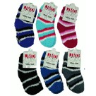 MEIA SOFT PELUCIA UNISSEX DE POLIESTER 3-7 UN.