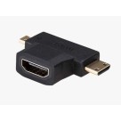 ADAPTADOR CONVERSOR PARA MINI E MICRO HDMI LETRON UN