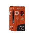 CANETA ESF. SIMPLE VERMELHA CX C/50 UNDS