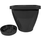 VASO QUADRADO N22 C/ PRATO UN.