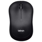 MOUSE SEM FIO 3 BOTOES 800 DPI BLACK SQUARE M1701 LETRON UN.