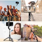 Estabilizador L08 Smartphone Celular Gimbal Bluetooth Tripé Fotos Vídeos Remoto Equilíbrio Estável