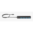 ADAPTADOR EXTENSOR HUB TIPO-C-USB 4 PORTAS USB FEMEA E TIPO C MACHO UN.