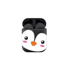 FONE SEM FIO PINGUIM PRETO ESTEREO EARBUDS CASE CARREGADOR BLUETOOTH UN.