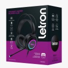 FONE DE OUVIDO / HEADSET GAMER PLAYER PLUS LED 7 CORES 2M DRIVER 50MM PRETO UN. 