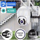 CAMERA EXTERNA IP A PROVA D'AGUA COM INFRE WIFI HD SENSOR DE MOVIMENTO