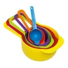 MEDIDOR COLOR JOGO C/6 COLHERES UN.