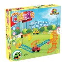 PISTA MINI CIDADE C/ CARRINHO A PILHA C/ 26PCS UN.