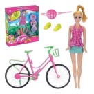 BONECA JOYCE BIKE 25X28CM UN.