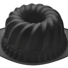 Forma de silicone antiaderente 24cmx10cm ideal para assar Bolos tortas pudim gelatina