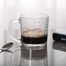 CANECA DE VIDRO FLORENCE 340ML UN.
