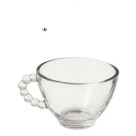 XICARA DE CHA 220ML DE VIDRO BUBBLY UN.