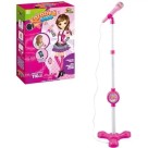 MICROFONE C/PEDESTAL 110CM UN.