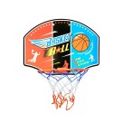 CESTA DE BASQUETE C/BOLA E BOMBA UN. 