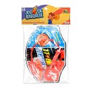CESTA DE BASQUETE C/BOLA E BOMBA UN. 