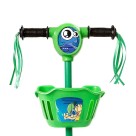 PATINETE SCOOTER 3 RODAS C/ CESTINHA SOM E LUZ PARA ATÉ 50KG UN.