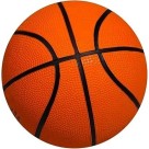BOLA DE BASQUETE 23CM  BORRACHA UN.