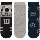 MEIA SOQUETE INFANTIL 3PARES 23-26 UN.