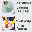 Desentupidor Ar de Vaso sanitário Bomba De Alta Pressão Pia Cano