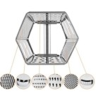RALADOR 6 FACES 20CM INOX UN.