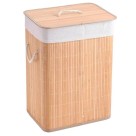 CESTO ORGANIZADOR DE ROUPAS BAMBU 40X30X60CM UN.